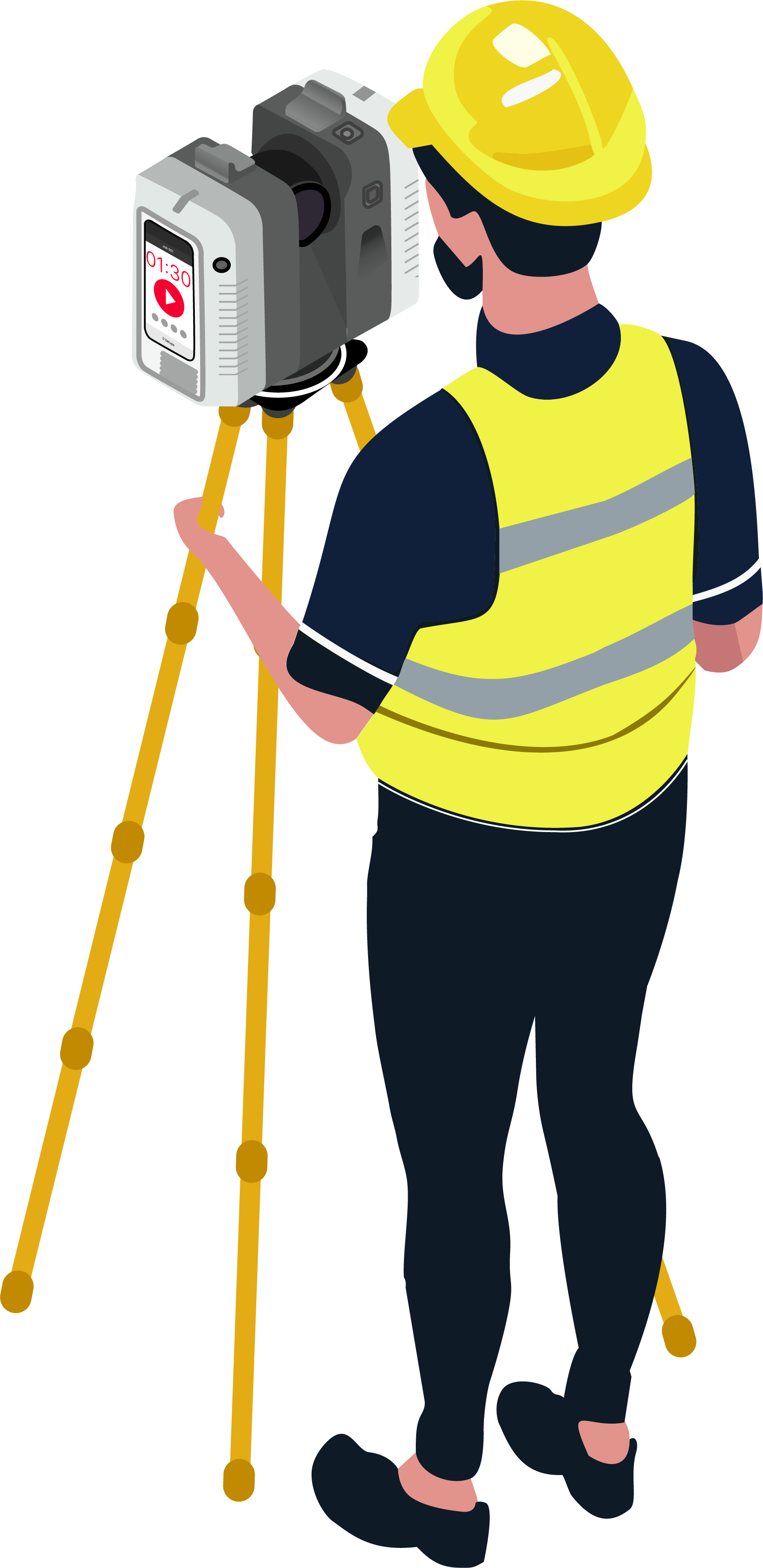 LiDAR scanner technician